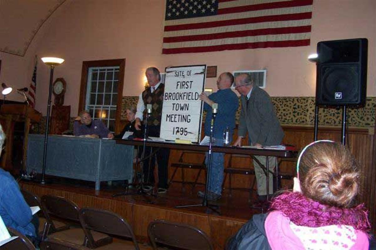 Town Meeting Photos - 2009